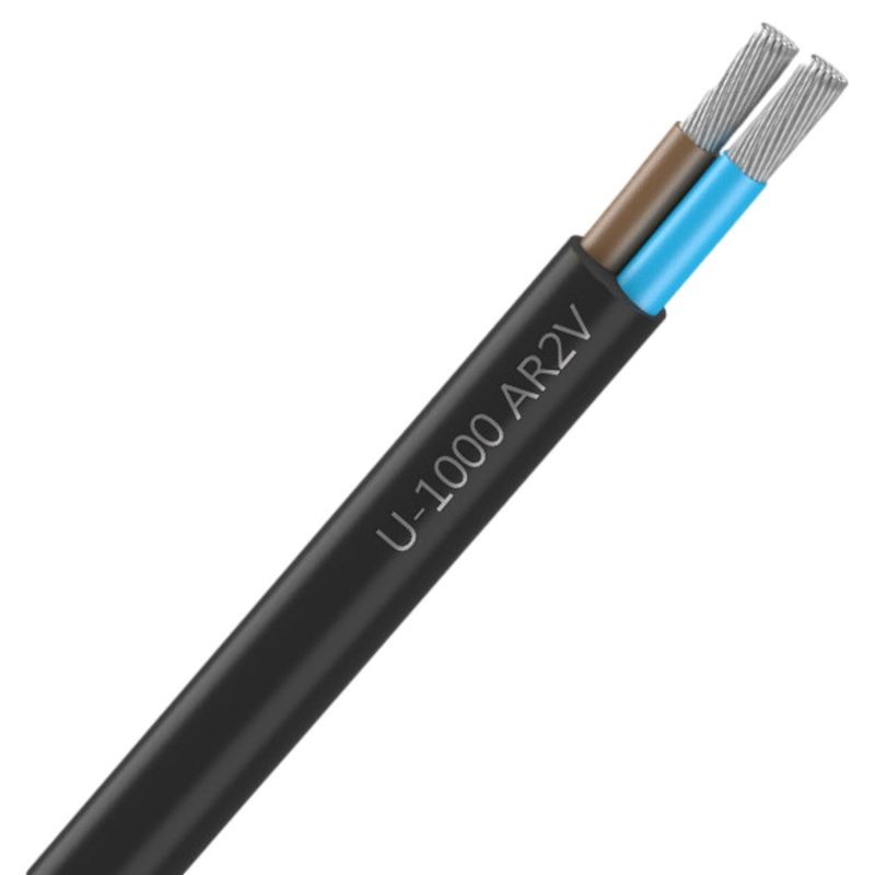 Cable aluminium U1000 AR2V TGL coupe au mètre