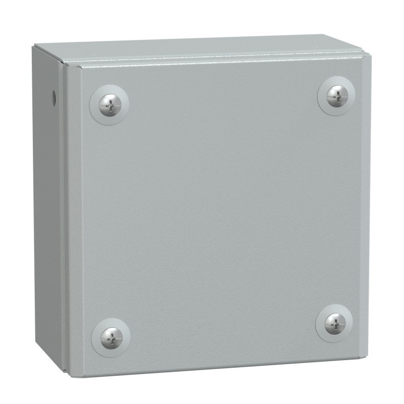 Schneider Spacial SBM - boite étanche IP66 en acier 150x150x80mm - couvercle plein