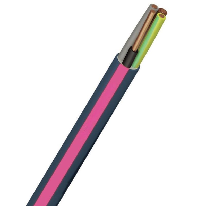 Câble électrique FR-N1X6G3-U BLEU CCA S2 D2 A2 TGL coupe au mètre
